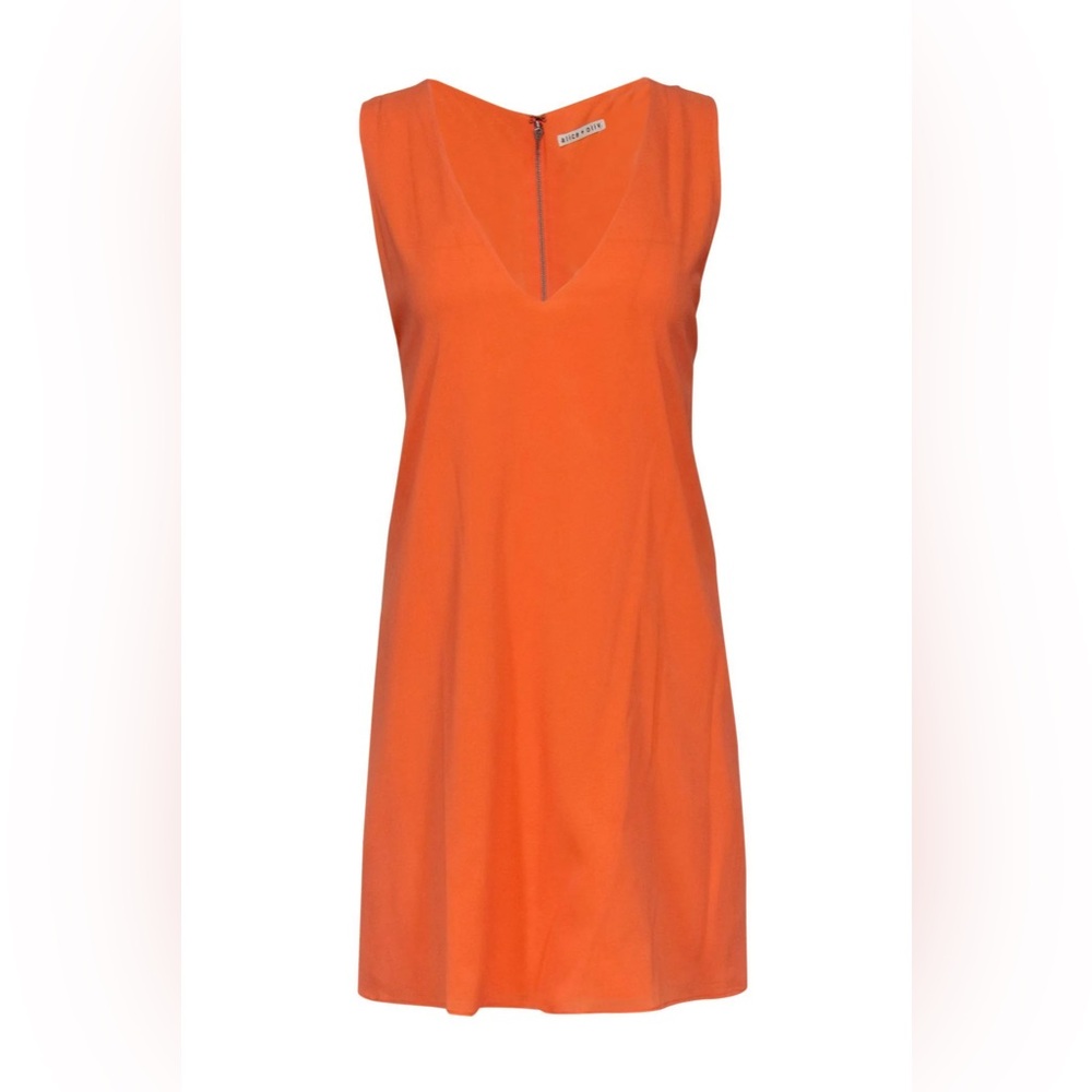 ALICE + OLIVIA Silk Mini Dress